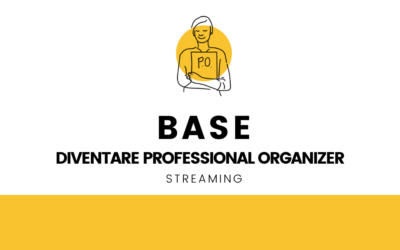 9 e 11 novembre 2021 – Corso Base per diventare Professional Organizer