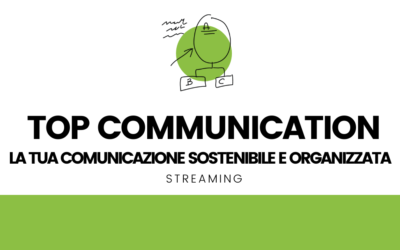 La tua comunicazione sostenibile, con organizzazione – Top communication