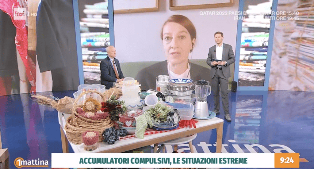 Irene Novello a Uno Mattina