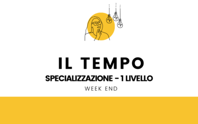 5/6 ottobre 2024 – Organizzare il Tempo – I Livello