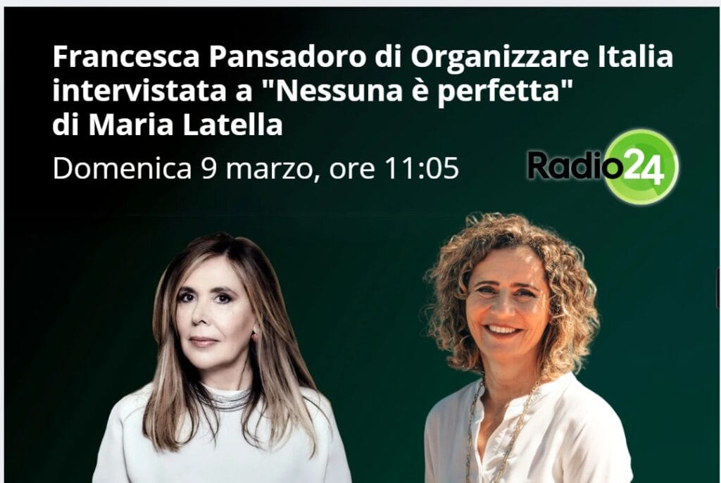 copertina francesca pansadoro a nessuna è perfetta Radio 24 e Maria Latella