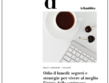 Odio il lunedì: Sabrina Toscani su D di Repubblica per affrontarlo meglio